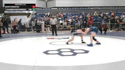 92 lbs Champ. Rd Of 16 - David Sargsyan vs Vladimir Dvoryannikov, Toss Em Up Wrestling Academy