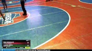 4 lbs Quarterfinal - Isai Gonzalez, Flowery Branch vs Caden Snell, West Laurens