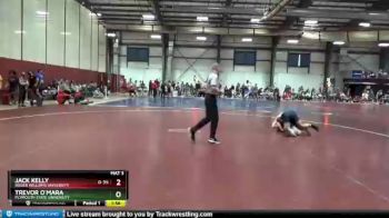 157 lbs Cons. Round 1 - Trevor O`Mara, Plymouth State University vs Jack Kelly, Roger Williams University