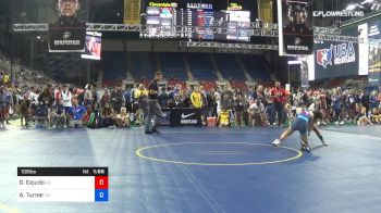 106 lbs Cons 8 #2 - Genesis Cejudo, Arizona vs Adrienna Turner, California