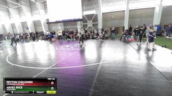 50 lbs Quarterfinal - Peyton Chelewski, Colorado Outlaws vs Hayes Ence, Shootbox