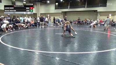 120 lbs Round 5 (6 Team) - Isaac Nguyen, BRAWL White vs Aiden Reed, White Buffalo Wrestling Academy