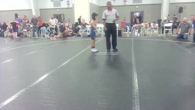 64 lbs Round 3 - Teagan Delce, Smithfield Youth Wrestling vs Garrett Raley, FL Scorpions Wrestling Club