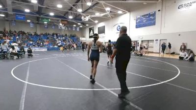 124 lbs Champ. Round 1 - Betty Cherry, Emmanuel University vs Natalia Sanchez, Emory & Henry
