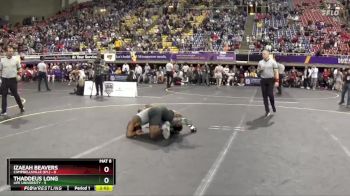 133 lbs Semis & 3rd Wb (16 Team) - Izaeah Beavers, Campbellsville (Ky.) vs Thaddeus Long, Life University