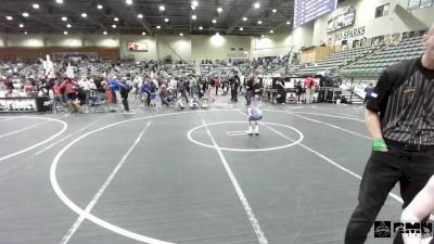 65 lbs Round Of 32 - Treygan Cates, Other Team vs Ryatt Danz, Bruin Elite