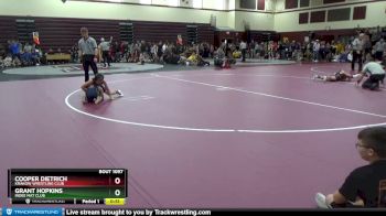 SPW-19 lbs Quarterfinal - Cooper Dietrich, Krakow Wrestling Club vs Grant Hopkins, Indee Mat Club