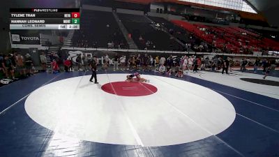 110 lbs Cons. Semis - Tylene Tran, Nevada vs Hannah Leonard, Montana