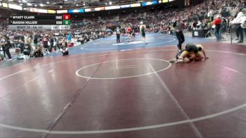 5A 157 lbs Champ. Round 1 - Wyatt Clark, Emmett vs Mason Hillier, Bonneville