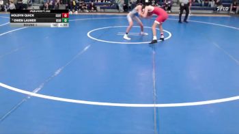 132 lbs Round 1 - Owen Launer, Kearney vs Holdyn Quick, Scottsbluff