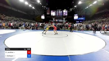 132 lbs Rnd Of 128 - Kyle Jardine, Ohio vs Isaiah Gallegos, Colorado