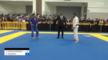 VINICIUS CESARE MODERNEL CANEVAR vs HIROKAZU TAKAMOTO 2023 World Master IBJJF Jiu-Jitsu Championship