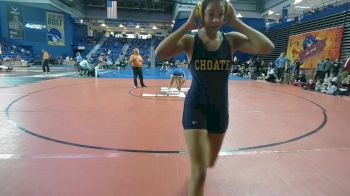 120 lbs Cons. Semi - Olivia Gonzalez, Canyon View vs Tatianna Irizarry, Choate Rosemary Hall
