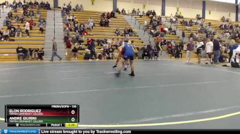 133 lbs 1st Place Match - Andre Giurini, Triton Community College vs Elon Rodriguez, Triton Community College