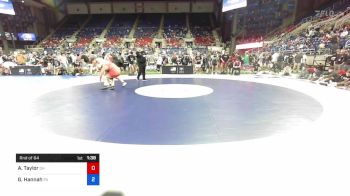 220 lbs Rnd Of 64 - Alex Taylor, Ohio vs Gavin Hannah, Pennsylvania