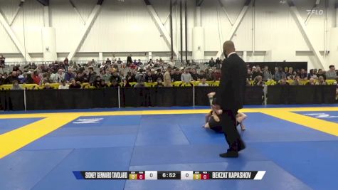 Bekzat Kapashov vs Sidney Gennaro Tavolaro 2024 World IBJJF Jiu-Jitsu No-Gi Championship