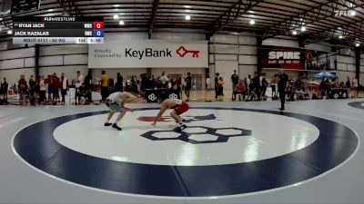 65 kg Cons. Round 3 - Ryan Jack, Wolfpack Wrestling Club vs Jack Kazalas, Bearcat Wrestling Club