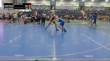 149 lbs Cons. Round 2 - Alex Sauss, Lindsey Wilson (Ky.) vs David Bailey, Huntingdon