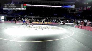 165 lbs Cons. Round 4 - Isaak Villasenor, El Dorado vs Griffin Gerber, Oakdale
