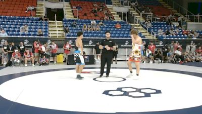 215 lbs Champ. Rd Of 64 - Noah Mathis, Kansas vs Christopher Locklear, North Carolina