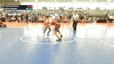 160 lbs Rr Rnd 2 - Christian Papcun, MF Army Orange - HSB vs Brant Barnard, FORGE H/S 1 - HSB