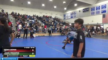 59-64 lbs 3rd Place Match - Jaxon Crisantos, Laguna Hills Hawkeye WC vs Noah Lagman, UFC