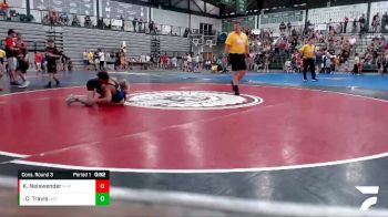 87-96 lbs Cons. Round 3 - Cayden Travis, Lion`s Den Wrestling Academy vs Keynu Neiswender, Palmyra Youth Wrestling Club