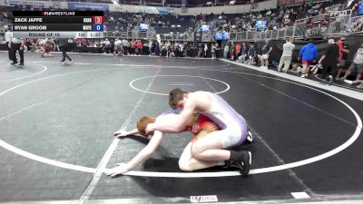 155 lbs Round Of 16 - Zack Jaffe, Kraken vs Ryan Groom, Moyer Elite
