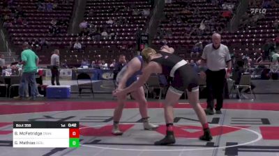 215 lbs Cons Round 3 - Brayden McFetridge, Cranberry vs Grant Mathias, Berlin Brothersvalley