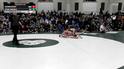 157 lbs Consi Of 16 #2 - Oliver Scott, Sharon vs Ryan Connall, Pembroke