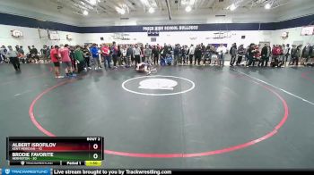 113 lbs Champ. Round 1 - Brodie Favorite, Hermiston vs Albert Isrofilov, Kent Meridian