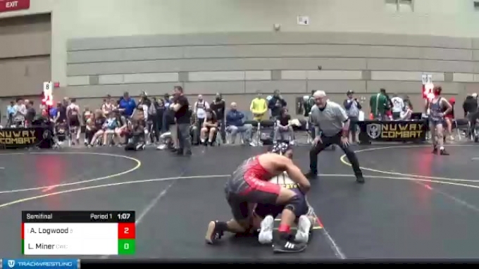 170 lbs Semifinal - Aaron Logwood, Ruffin Trained vs Landon Miner ...