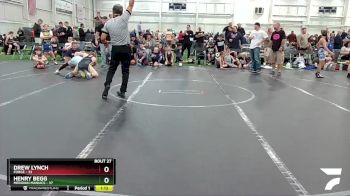110 lbs Round 7 (8 Team) - Drew Lynch, Forge vs Henry Begg, Meridian Maniacs