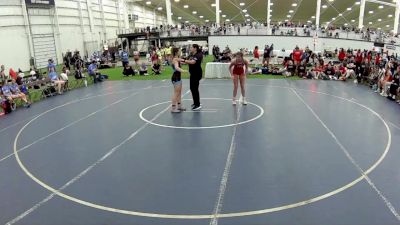 120 lbs MacKenzie Harris, Texas Blue vs Reese Anderson, Kansas