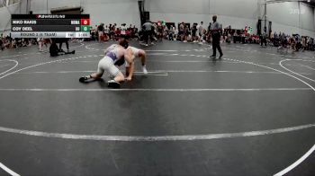 144 lbs Round 2 (6 Team) - Niko Rakis, Maryland Mallets vs Coy Deel, Upstate Uprising