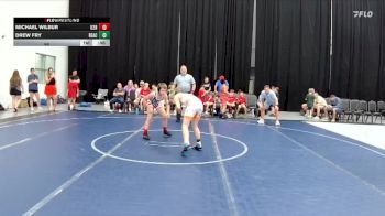 95 lbs Round 2 (6 Team) - Michael Wilbur, U2 The Revolution vs Drew Fry, Revival Aces