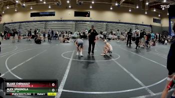 88 lbs Round 2 (4 Team) - Alex Spagnola, Ruthless vs Blake Chenault, Riverheads MS Wrestling