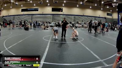 88 lbs Round 2 (4 Team) - Alex Spagnola, Ruthless vs Blake Chenault, Riverheads MS Wrestling