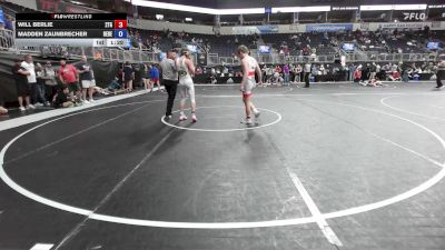 138 lbs 5th Place - Will Berlie, 2tg vs Madden Zaunbrecher, Rebel Wrestling Club