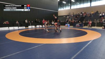 68kg Round 3 - Angelina Ellis-Toddington, Dinos Wrestling Club vs Vanessa Keefe, Brock WC