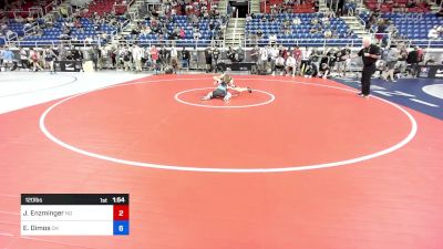 120 lbs Rnd Of 128 - Joey Enzminger, ND vs Ethan Dimos, OH