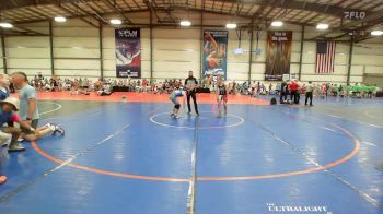 95 lbs Rr Rnd 1 - Kent Clark, NC National Team vs Marleigh Perkins, Team Bro Blue