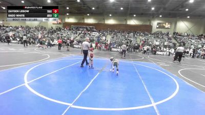 37 lbs Consi Of 4 - Zayden Lebow, Truckee WC vs Enzo White, Argonaut Jr Mustangs