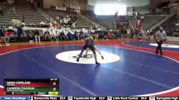 6 lbs Quarterfinal - Cameron Calhoun, Fayetteville High vs Aiden Copeland, Har-Ber