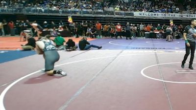 6A 215 lbs Champ. Round 1 - Aiden Cooley, Allen vs Sheldon Gunnells, Killeen Shoemaker