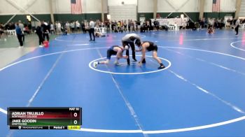 125 lbs Champ. Round 1 - Jake Goodin, Unattached vs Adrian Trujillo, Northwest College