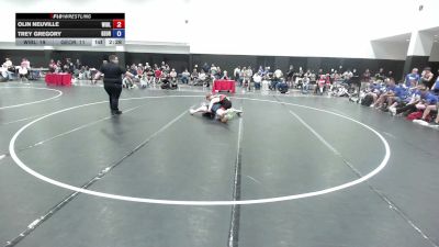 165 lbs Olin Neuville, Wisconsin Blue vs Trey Gregory, Georgia
