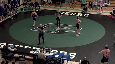 215 lbs Semis & 1st Wb (8 Team) - Zhoel Irion, Sturgis Brown vs Kaleb Khalil, Watertown
