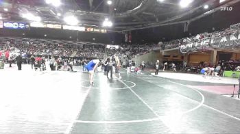 215 lbs Champ. Round 1 - Rylan Peterson, Coeur D Alene vs Brandon Cook, Forest Grove