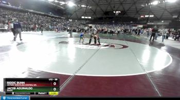 58 lbs Round 3 - Riddic Bunn, Victory Wrestling-Central WA vs Jacob Aguinaldo, NWWC